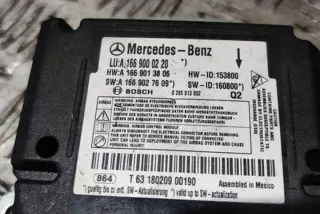 W166 A1669000220 Блок AirBag Mercedes ML/GLE W166 Арт e12272260, вид 2