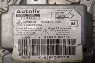 9665396680 Блок AirBag Citroen C4 1 Арт e12271784, вид 4