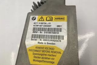 9199756 Блок AirBag BMW 7 F01/F02 Арт e12271634, вид 2