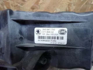 2015-2019R 3V0941700 Фара противотуманная правая Skoda Superb 3 Арт e12257947, вид 3