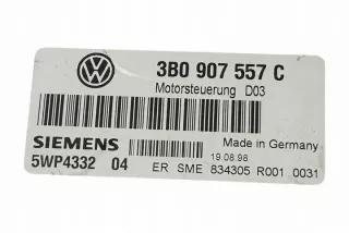 3B0907557C Блок управления двигателем Volkswagen Passat B5 Арт e12245640, вид 2