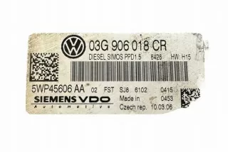 03G906018CR Блок управления двигателем Volkswagen Passat B6 Арт e12245609, вид 2