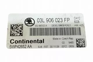 03L906023A Блок управления двигателем Volkswagen Golf 6 Арт e12245264, вид 2