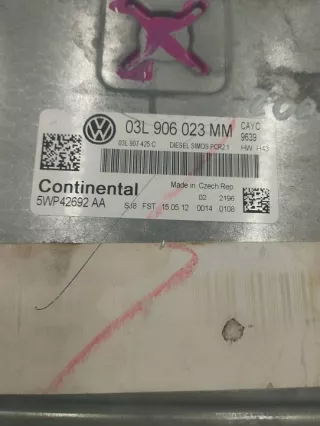 03L906023MM Блок управления двигателем Volkswagen Golf 6 Арт e12245255, вид 5