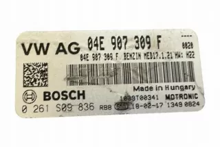 04E907309F Блок управления двигателем Volkswagen Golf 8 Арт e12245176, вид 3