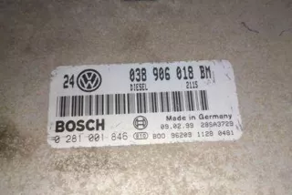 038906018BM Блок управления двигателем Volkswagen Bora Арт e12245044, вид 3