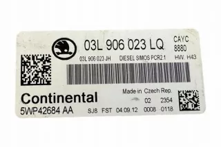03L906023JH Блок управления двигателем Skoda Superb 2 Арт e12244773, вид 5