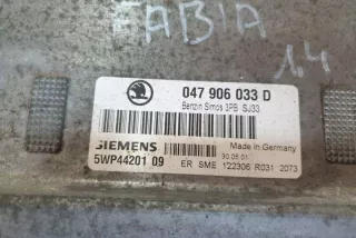 047906033D Блок управления двигателем Skoda Fabia 1 Арт e12244737, вид 1