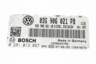 03G906021AB Блок управления двигателем Seat Leon 2 Арт e12244653, вид 5
