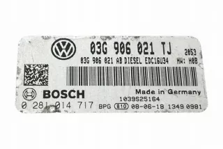 03G906021AB Блок управления двигателем Seat Leon 2 Арт e12244643, вид 1