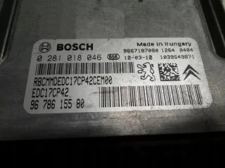 0281018046 9678615580 Блок управления двигателем Peugeot 508 Арт e12244050, вид 2