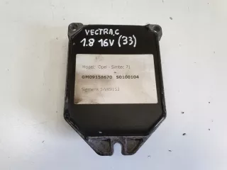 09158670 5WK9153 Блок управления двигателем Opel Vectra C  Арт e12243825, вид 1