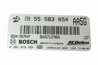55579447 Блок управления двигателем Opel Astra J Арт e12243518, вид 4