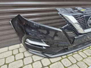 QASHQAIJ11LIFTZDERZAK-ORYG1 Бампер передний Nissan Qashqai 2 restailing Арт e12243429, вид 2