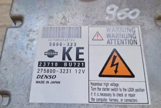 2758003231 Блок управления двигателем Nissan Almera Tino Арт e12243277, вид 3