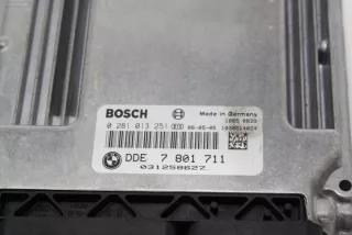 0281013251 7801711 Блок управления двигателем BMW 5 E60/E61 Арт e12240328, вид 3