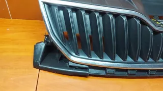6V0853653 Решетка радиатора Skoda Fabia 3 Арт e12240228, вид 2