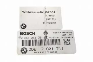 7801711 Блок управления двигателем BMW 3 E90/E91/E92/E93 Арт e12240083, вид 1