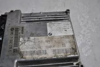 0261208582 7552176 Блок управления двигателем BMW 3 E90/E91/E92/E93 Арт e12239895, вид 4