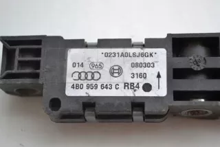 4B0959643C Датчик удара Volkswagen Touareg 1 Арт e12229403, вид 2