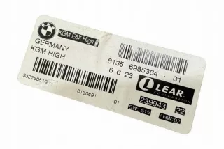 6135698536401 Блок управления светом BMW 1 E81/E82/E87/E88 Арт e12222433, вид 2