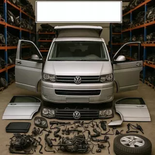 LAMPAT4LIFT1 Фара левая Volkswagen Transporter T4 Арт e12210252, вид 3