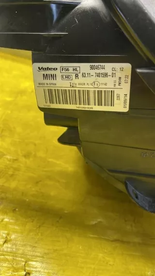 90046744 Фара правая MINI Cooper F56,F55 Арт e12209294, вид 3