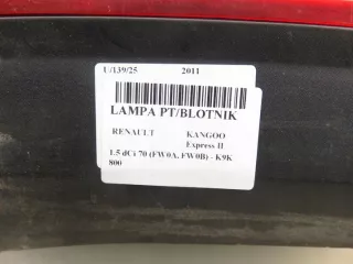 89072580 Фонарь задний правый Renault Kangoo 2 Арт e12205827, вид 11