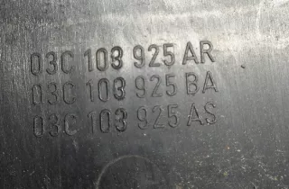 03C103925AR Декоративная крышка двигателя Skoda Fabia 2 Арт e12204797, вид 3