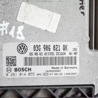 03G906021QK Блок управления двигателем Volkswagen Golf 5 Арт e12202337, вид 3
