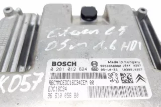 0281012624 Блок управления двигателем Citroen C5 2 Арт e12200698, вид 2