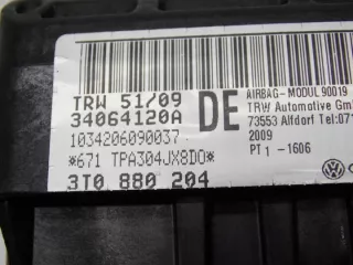 3T0880204 Подушка безопасности Skoda Superb 2 Арт e12197736, вид 3