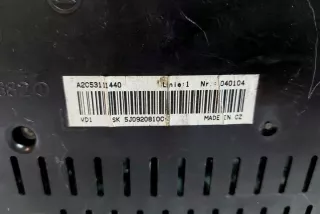 5J0920810C Щиток приборов (приборная панель) Skoda Fabia 2 Арт e12194079, вид 1