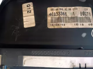 55500046010 46833366 Щиток приборов (приборная панель) Fiat Punto 2 Арт e12193864, вид 5