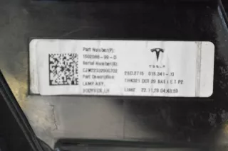 150208699D Фонарь задний левый Tesla model Y Арт e12186061, вид 5