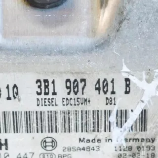 3B1907401B Блок управления двигателем Volkswagen Passat B5 Арт e12174745, вид 3