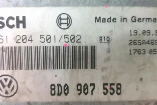 8D0907558 Блок управления двигателем Volkswagen Passat B5 Арт e12174744, вид 3