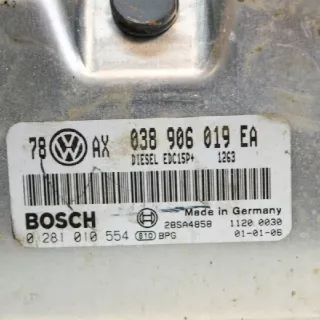 038906019EA Блок управления двигателем Volkswagen Passat B5 Арт e12174705, вид 1