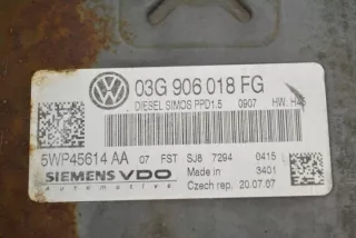 03G906018FG Блок управления двигателем Volkswagen Passat B7 Арт e12174625, вид 2