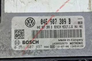 04E907309B Блок управления двигателем Volkswagen Jetta 4 Арт e12174535, вид 5