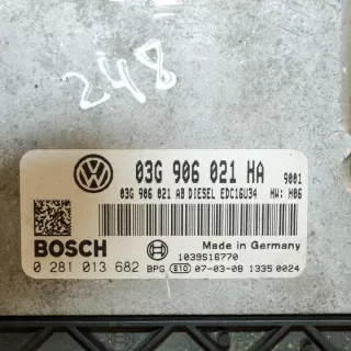 03G906021HA Блок управления двигателем Volkswagen Golf 5 Арт e12174513, вид 1