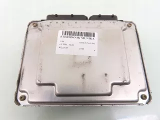 038906012M 0281001979 Блок управления двигателем Volkswagen Golf 4 Арт e12174429, вид 2