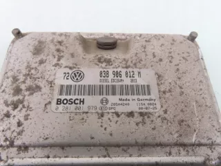 038906012M 0281001979 Блок управления двигателем Volkswagen Golf 4 Арт e12174429, вид 4