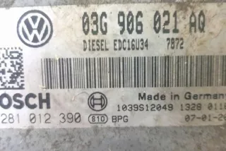 03G906021AG Блок управления двигателем Volkswagen Caddy 3 Арт e12174236, вид 1