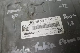 03F906070HH Блок управления двигателем Skoda Fabia 2 Арт e12173586, вид 1
