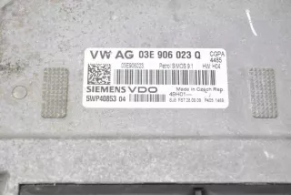 03E906023Q Блок управления двигателем Skoda Fabia 2 Арт e12173572, вид 1