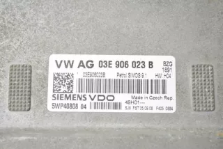 03E906023B Блок управления двигателем Skoda Fabia 2 Арт e12173563, вид 3