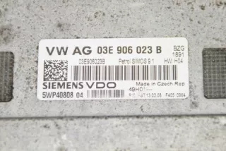 03E906023B Блок управления двигателем Skoda Fabia 2 Арт e12173562, вид 2