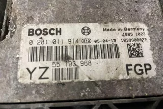 0281011914 Блок управления двигателем Opel Vectra C  Арт e12172323, вид 3