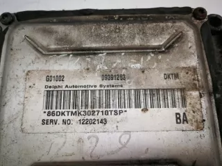 09391263 Блок управления двигателем Opel Vectra C  Арт e12172312, вид 1